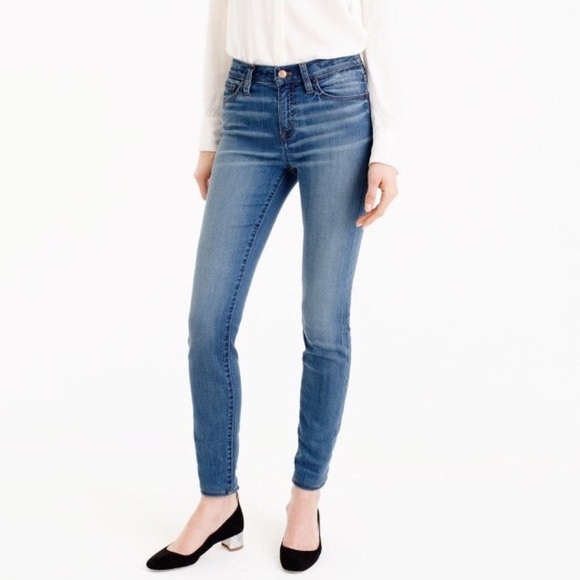 j crew lookout high rise skinny jeans